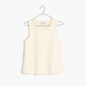 Madewell Split-Back Knit Shell Top